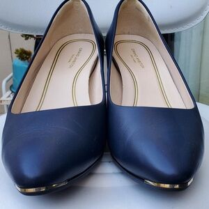 COLE HAAN Women’s Grand Ambition Wedge Pumps Shoes SZ 9 B NEW